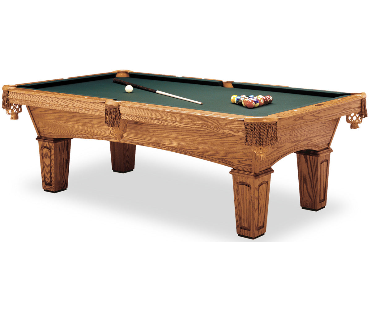 Executive” 8FT POOL TABLE (Distressed Brown Finish) – Chief Billiards